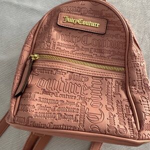Mini Juicy Couture Pink Backpack